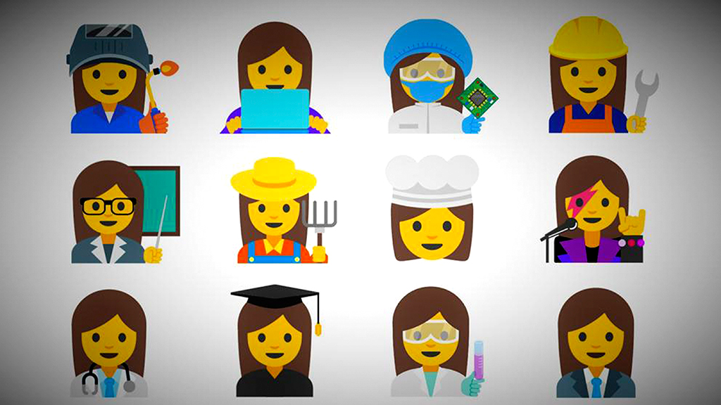 Emojis continue to adopt gender stereotypes.<br />Photo: La Vanguardia