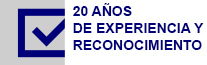 Experiencia y reconocimiento