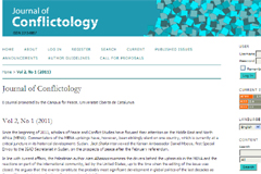 <em>Journal of Conflictology</em>