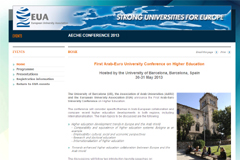EUA Arab Euro University Conference, Barcelona