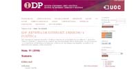 IDP. Revista de Internet, Derecho y Poltica 