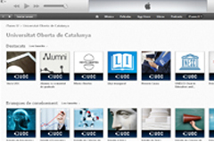 Nou espai a iTunes U de la UOC