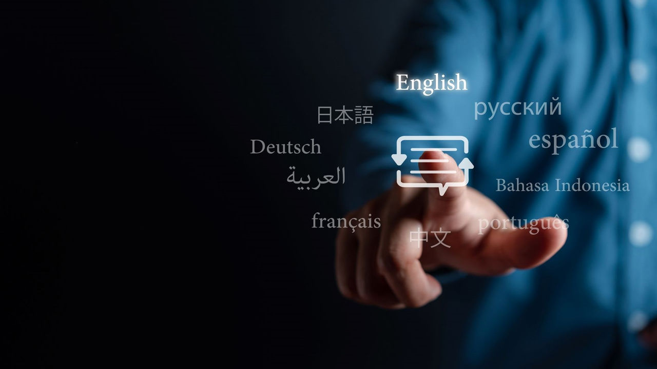 selecció digital d'idiomes