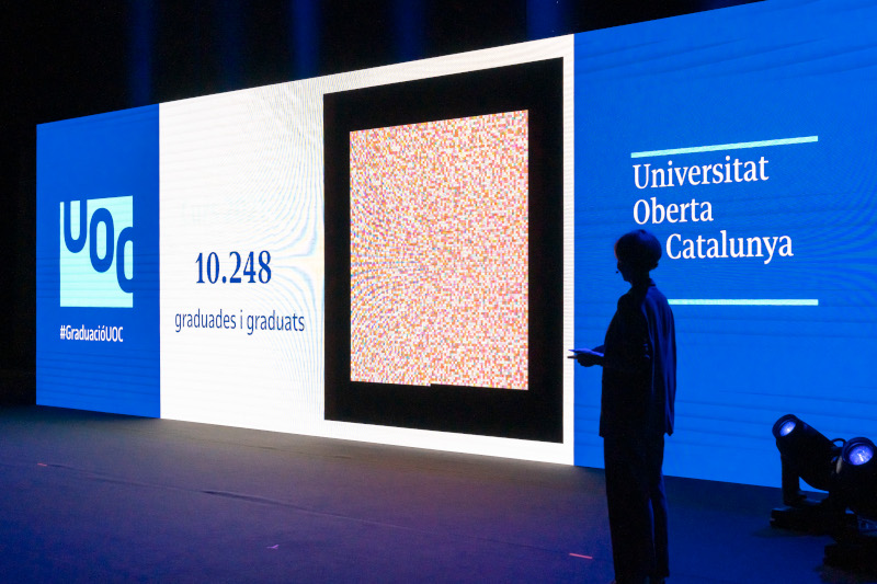 Acte de graduació de la UOC