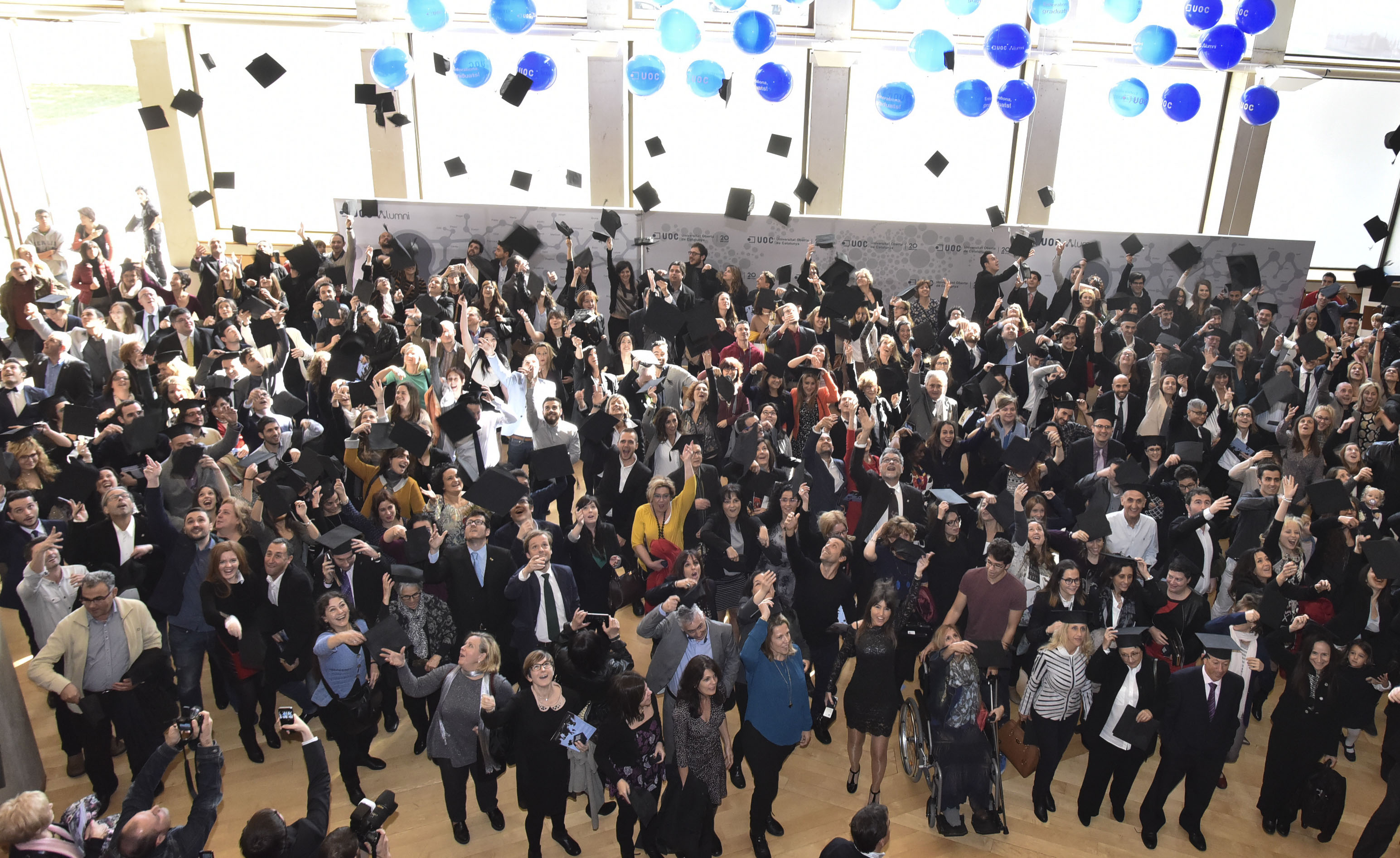 Educational Psychology and Business Administration and Management have the largest number of graduates.<br />Photo: David Campos/UOC