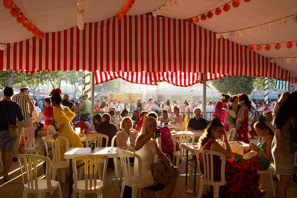 La feria de abril se celebra del 28 de abril al 7 de mayo.<br />Foto: Creative Commons