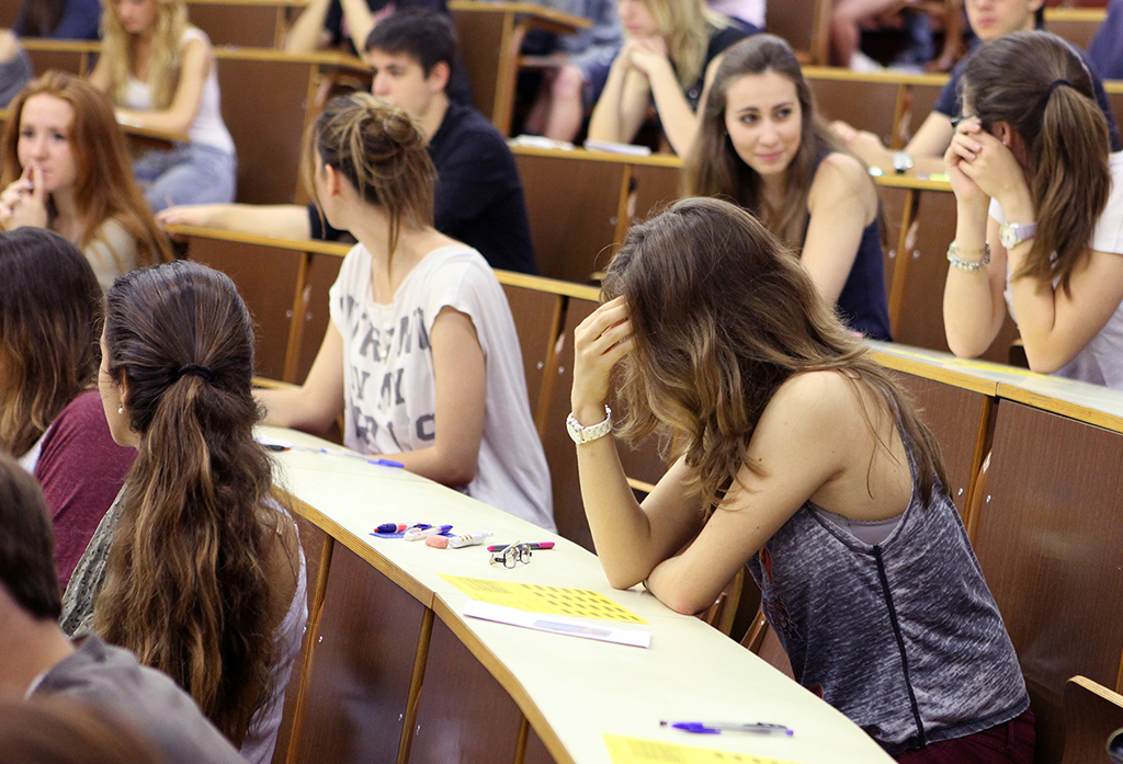 Els exàmens de selectivitat a Catalunya es fan del 13 al 15 de juny.<br />Foto: Cèlia Atset