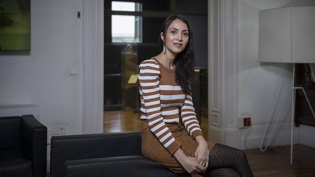 Diana Roig-Sanz, professora d'investigació ICREA i investigadora líder del grup de recerca d'Estudis Literaris Globals (GlobaLS), de l'IN3 (foto: UOC, Massimiliano Minocri)