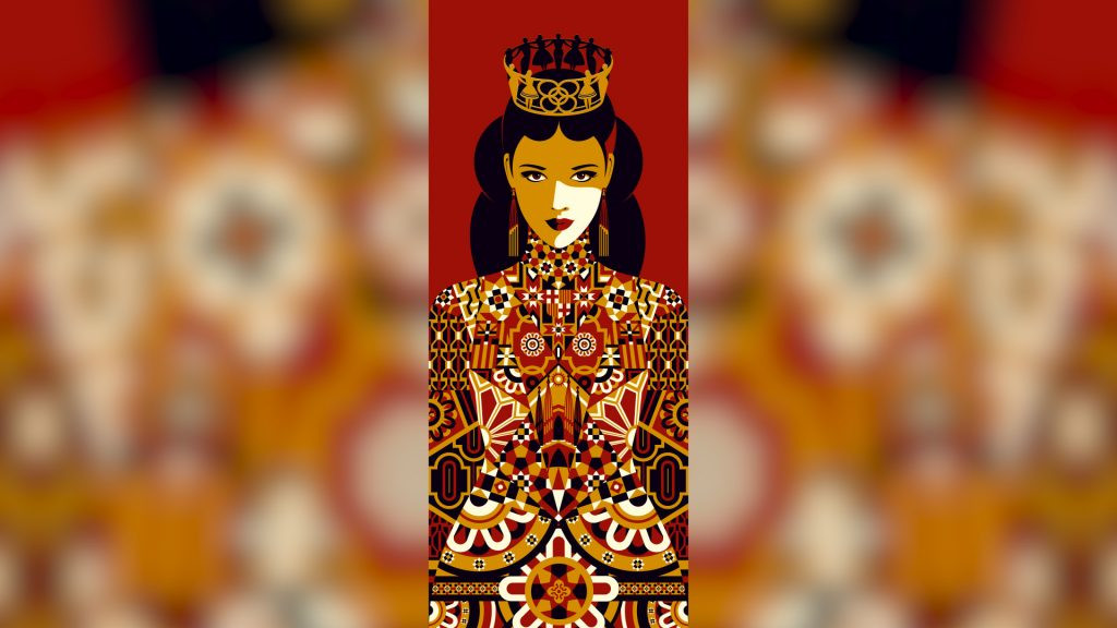 Cartel de la fiestas de La Mercè, 2021 (Malika Favre)