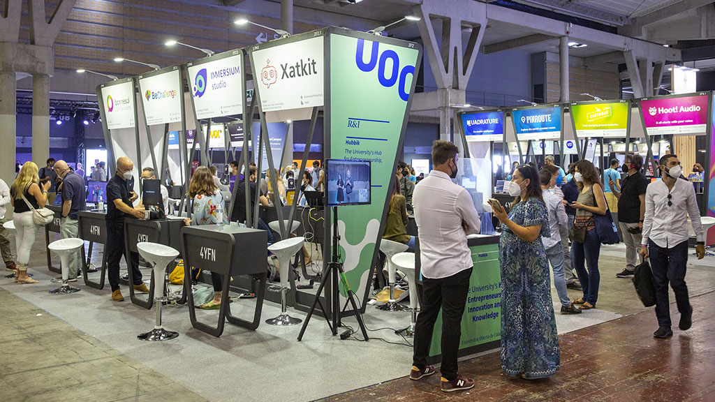 La UOC participa al 4YFN des del 2015 (foto: UOC)