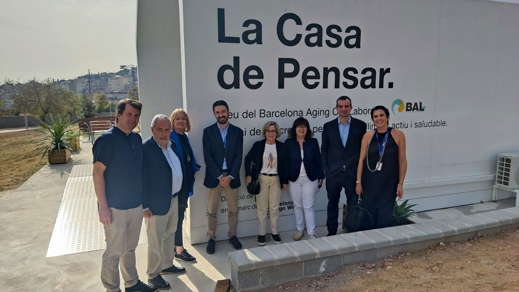 Presentació del primer living lab centrat en l'envelliment. (Foto: Mireia Martínez)