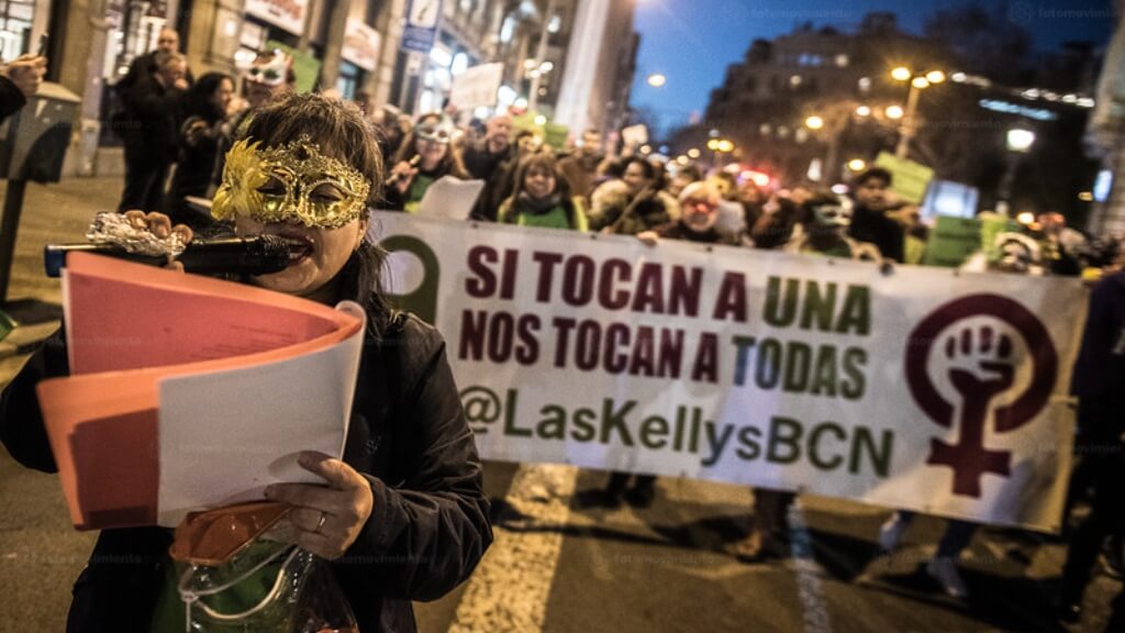 Las Kellys' fight, based on solidarity and resistance, has inspired other socials movements (Photo: Xavi Ariza, Fotomovimiento, licensed by CC BY-NC-ND 2.0.)