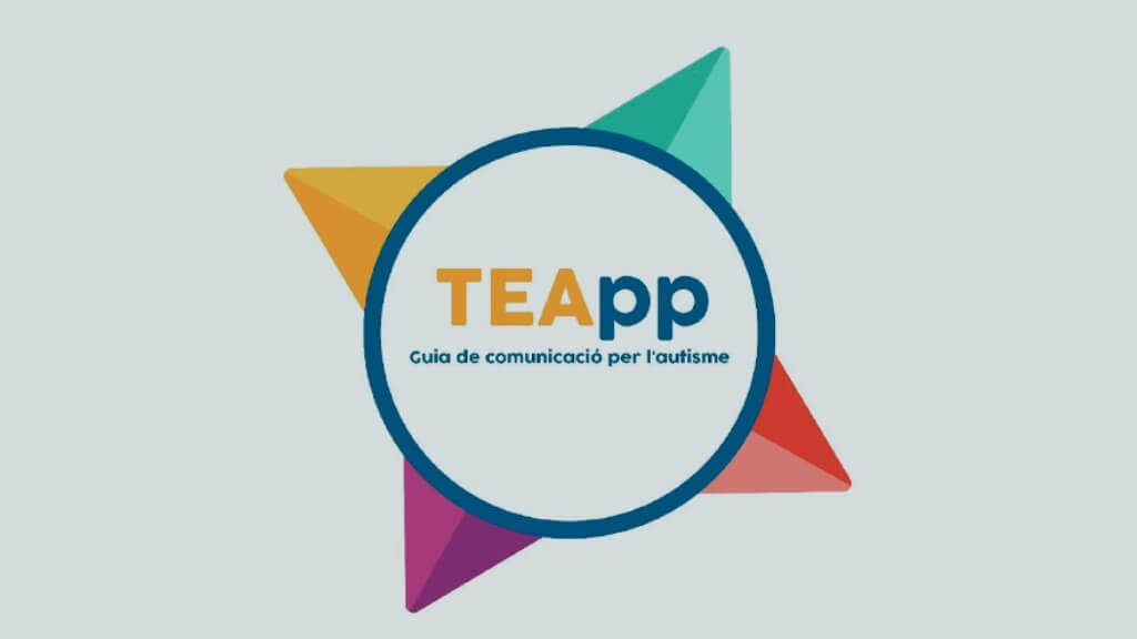 The TEAppAutism app, co-created by the UOC and Parc Taulí Hospital with users and professionals, is available for Android and iOS devices. (Imatge: TEAappAutism) 