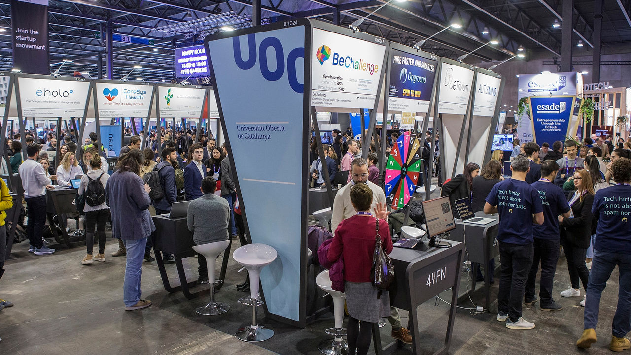 La UOC en el 4YFN 2024 del MWC UOC