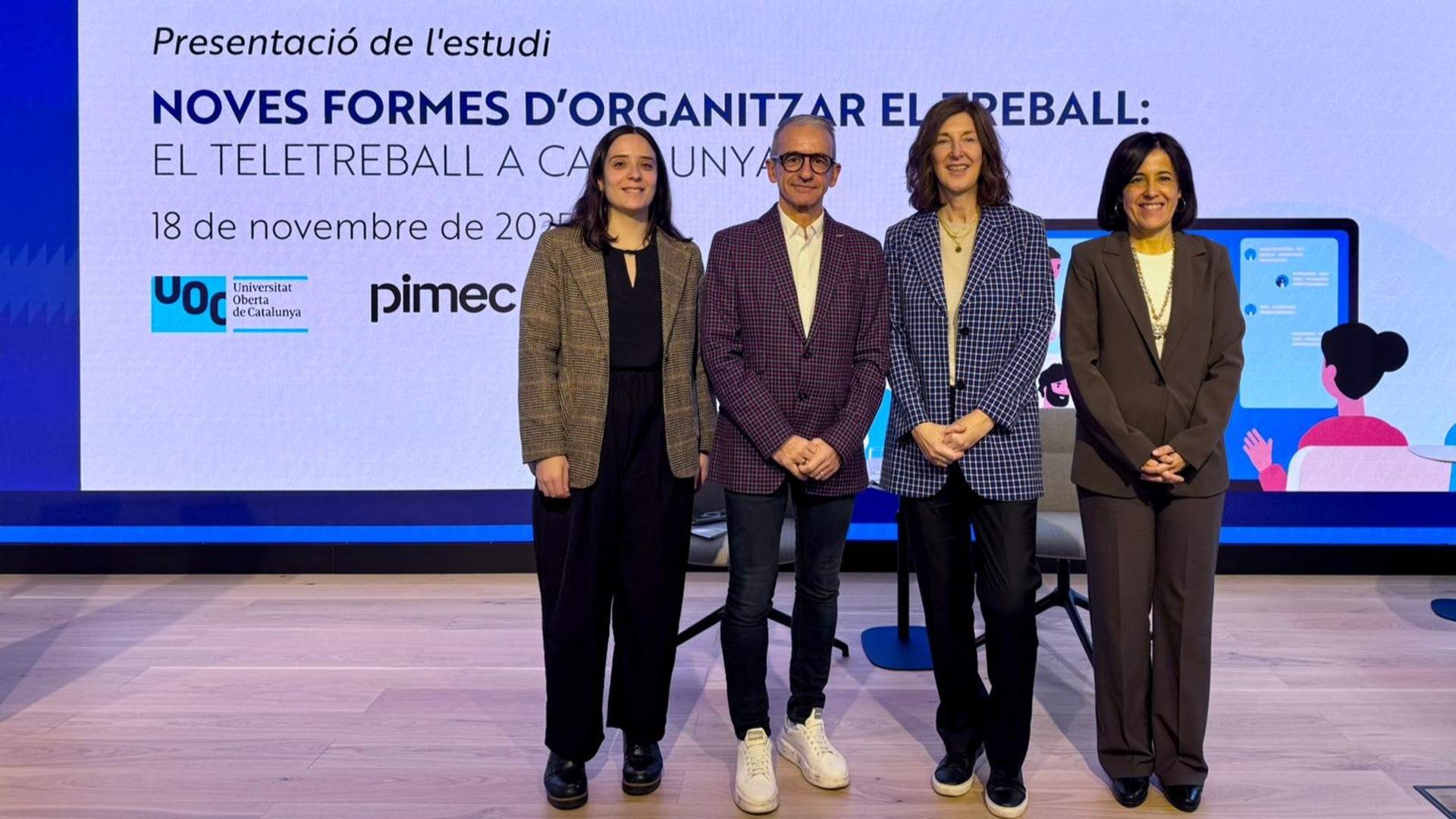L'estudi s'ha presentat en roda de premsa el dimarts 18 de novembre a la seu de Pimec.