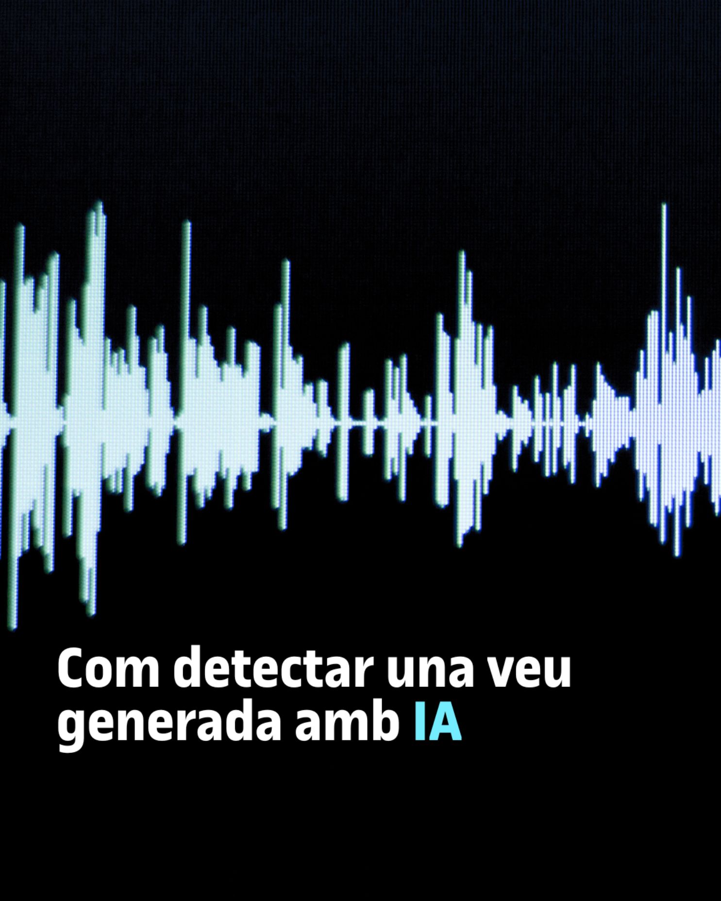 Com detectar una veu generada amb IA