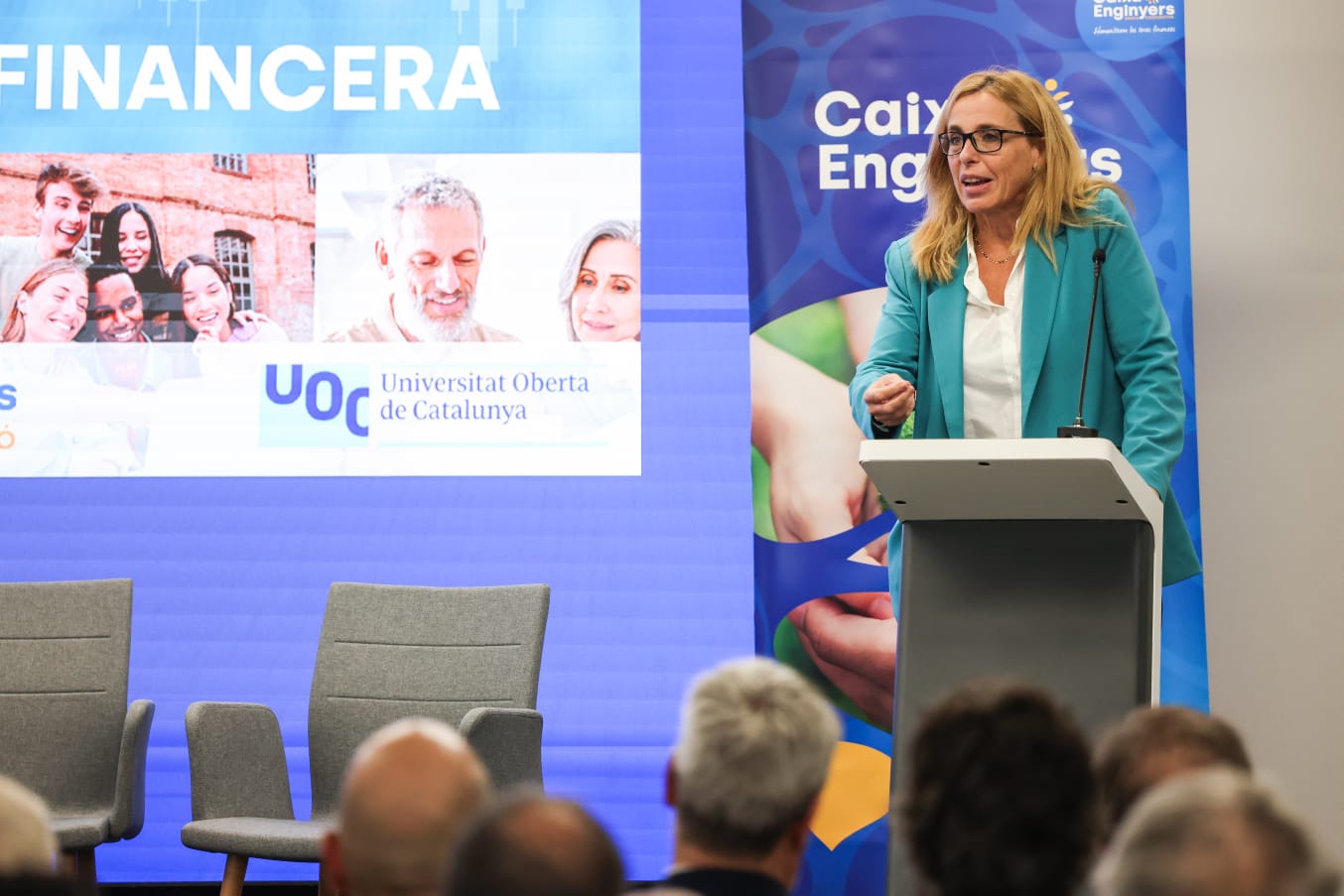 La rectora de la UOC, Àngels Fitó