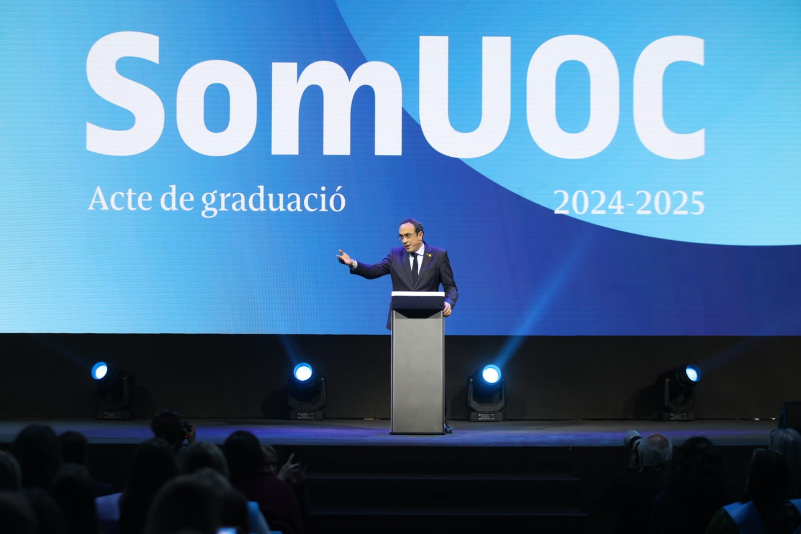 El president del Parlament de Catalunya, Josep Rull