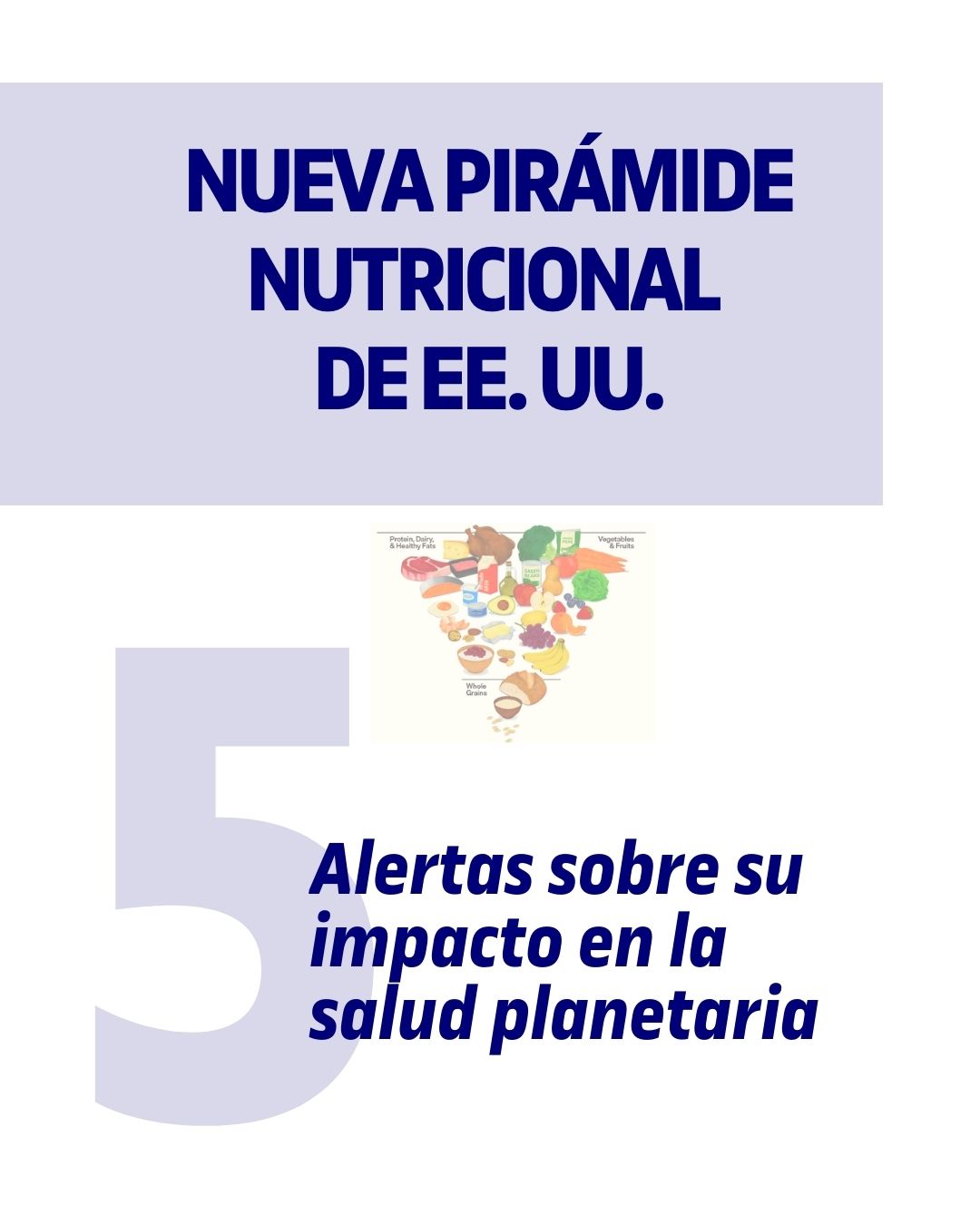 Piràmide nutricional i sostenibilitat