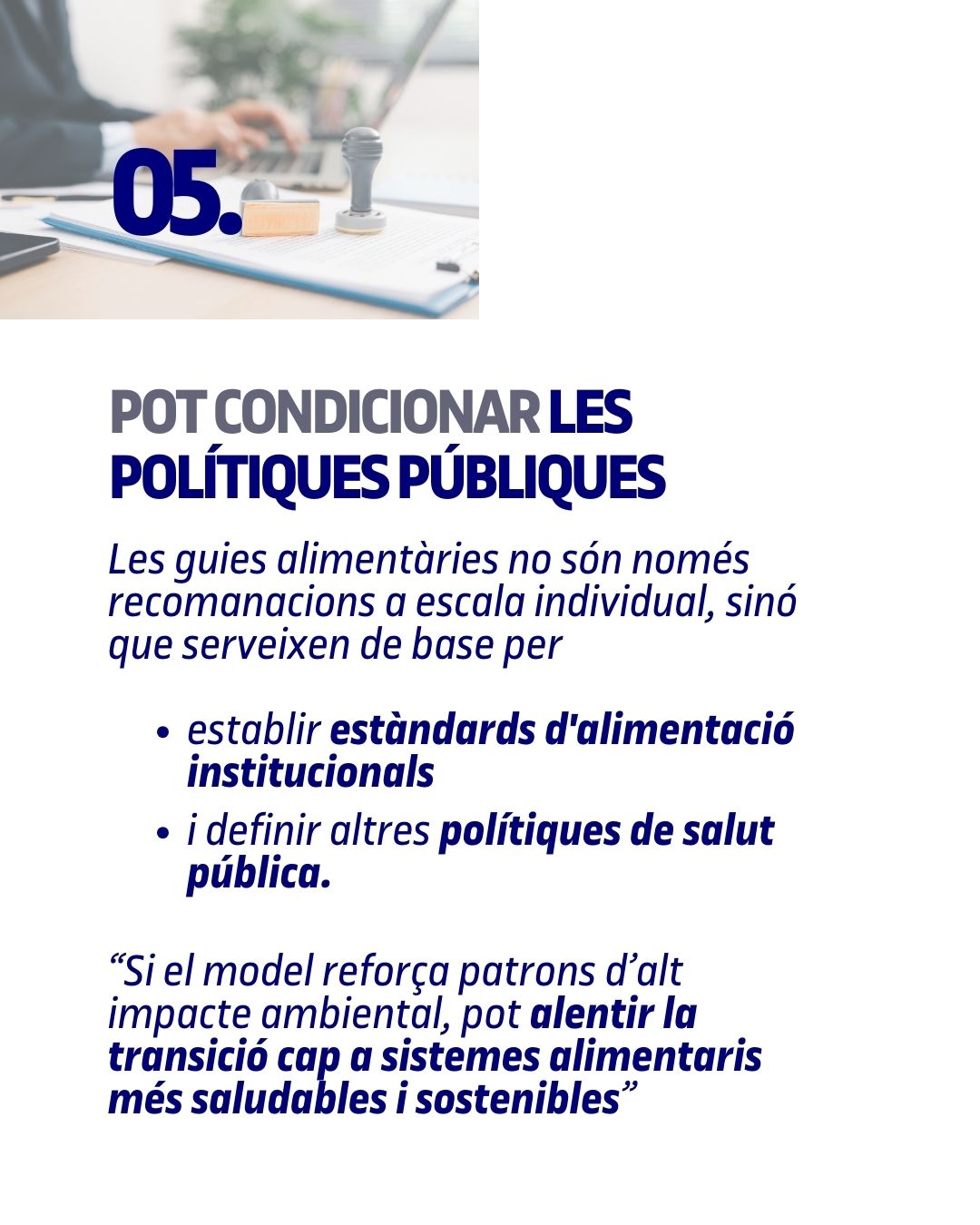 Piràmide nutricional i sostenibilitat