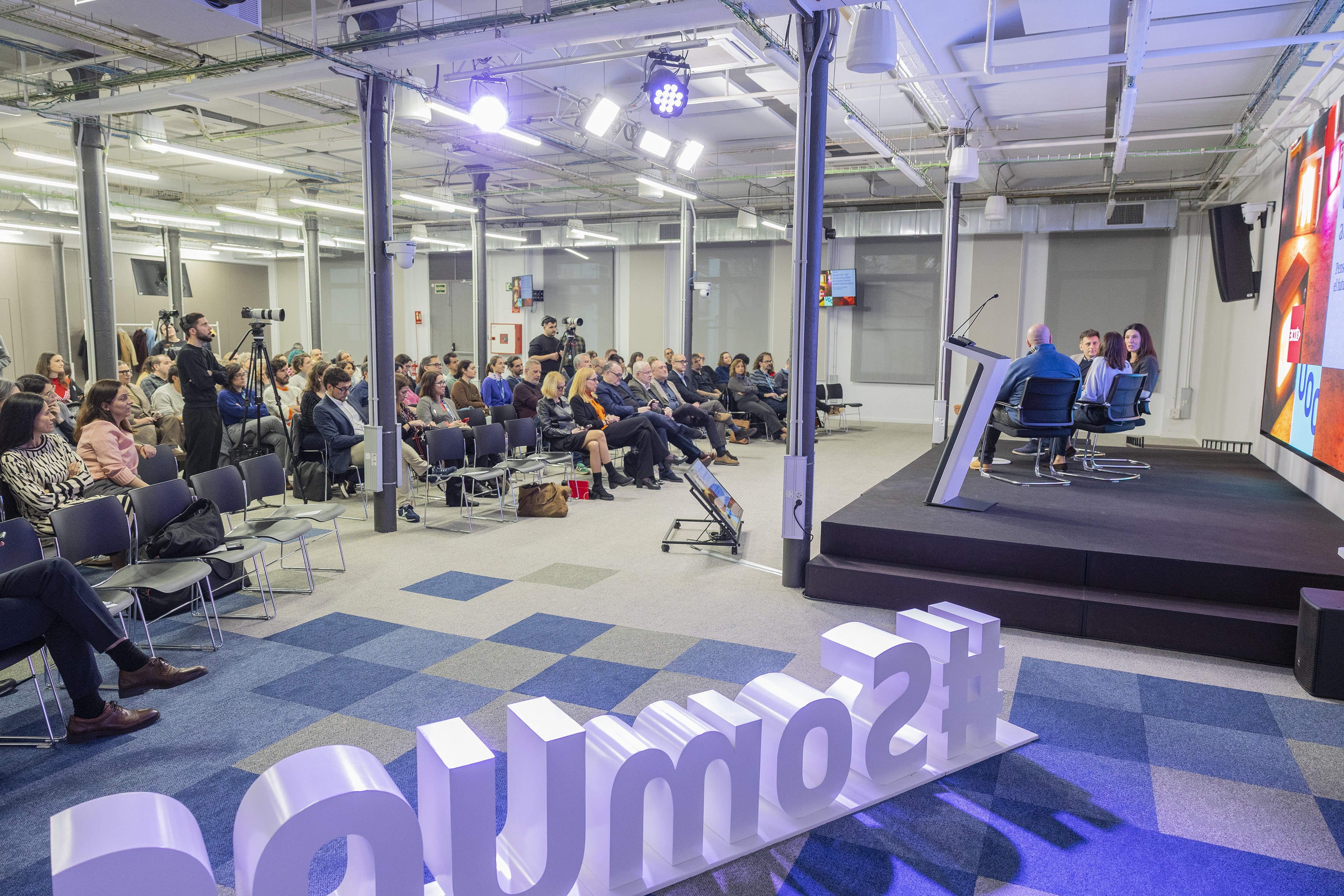 El auditorio del Campus de la UOC 