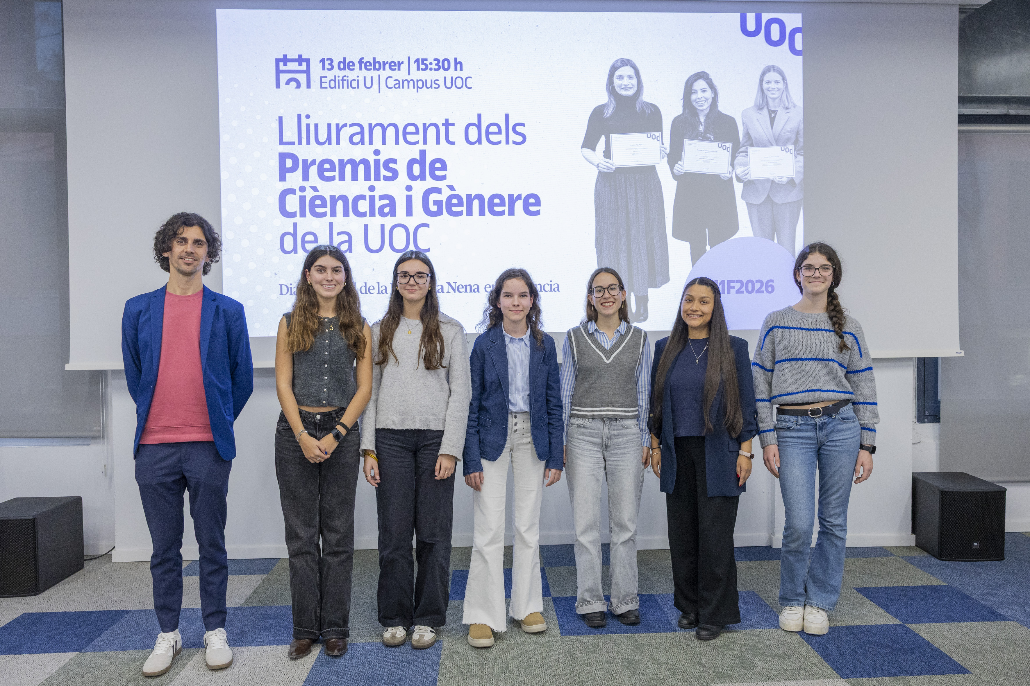 Gala de entrega de los Premios de Ciencia y Género de la UOC