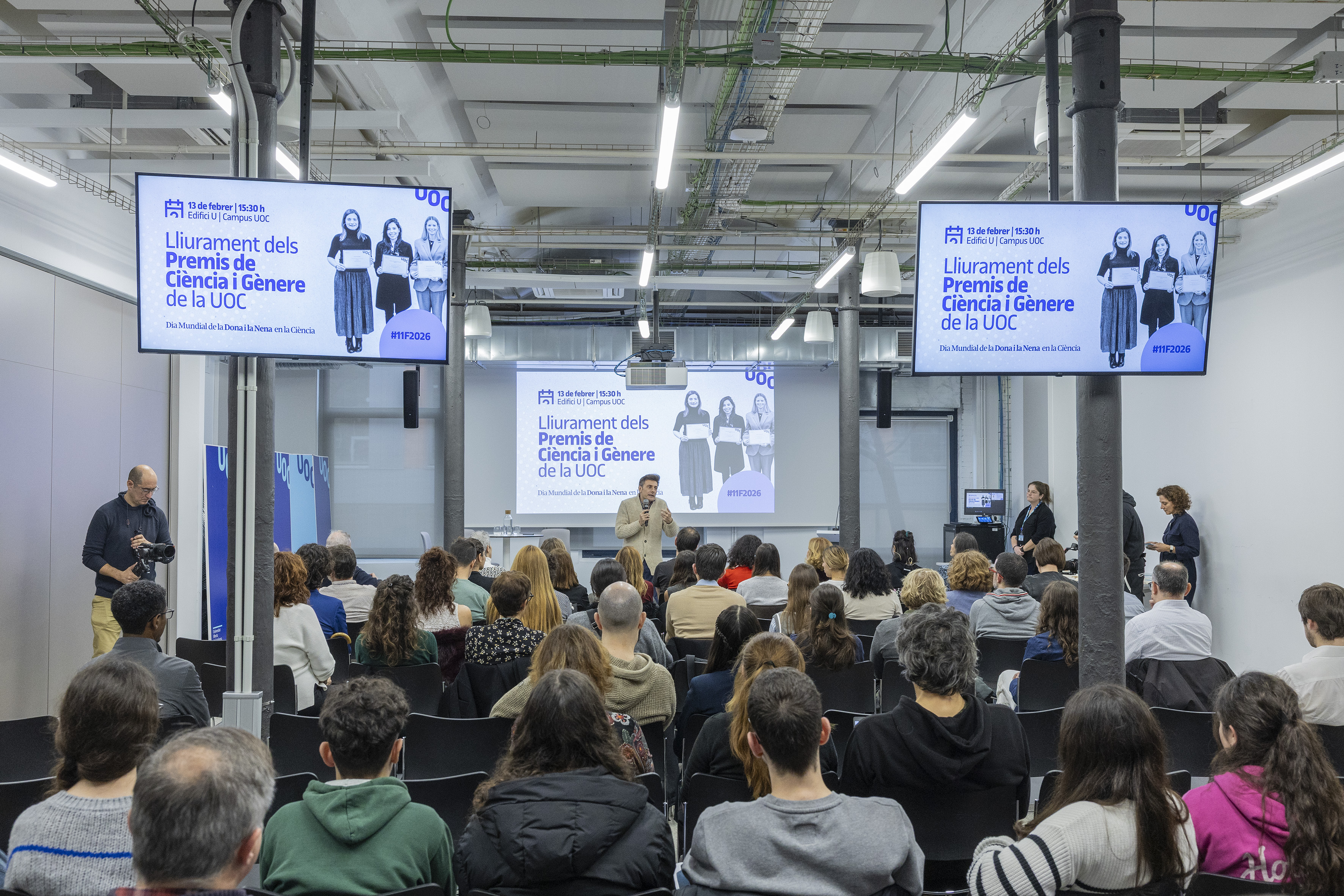 Gala de entrega de los Premios de Ciencia y Género de la UOC