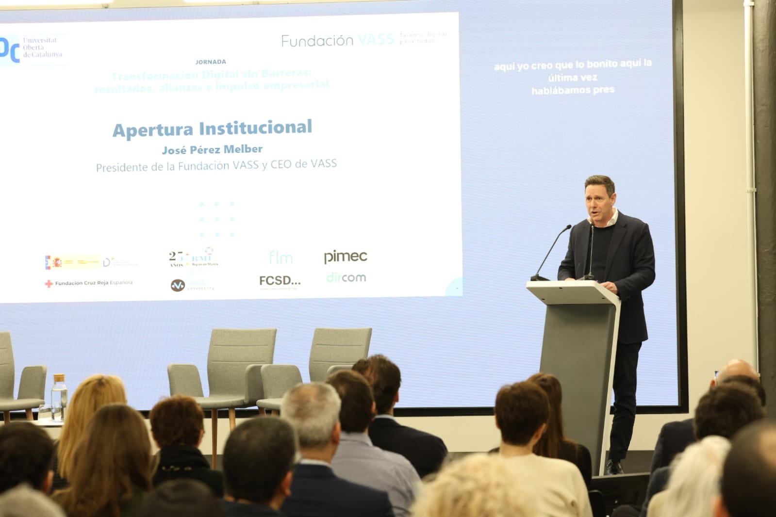 Jornada "Transformació Digital Sense Barreres: resultats, aliances i impuls empresarial per a la inclusió"