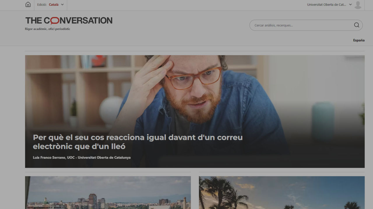 Una plataforma divulgativa per llegir articles divulgatius escrits per acadèmics amb el suport de periodistes especialitzats (foto: La Conversa)