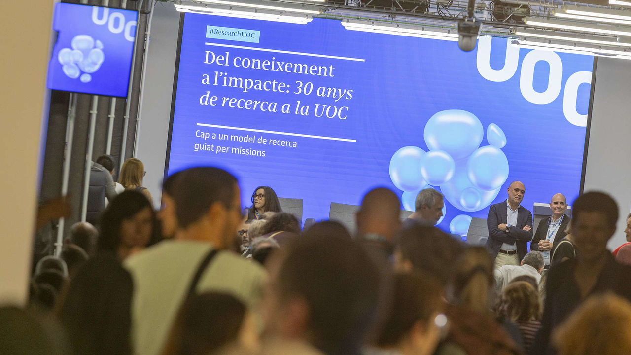 The UOC has been driving its scientific research for over 30 years (photo: UOC)