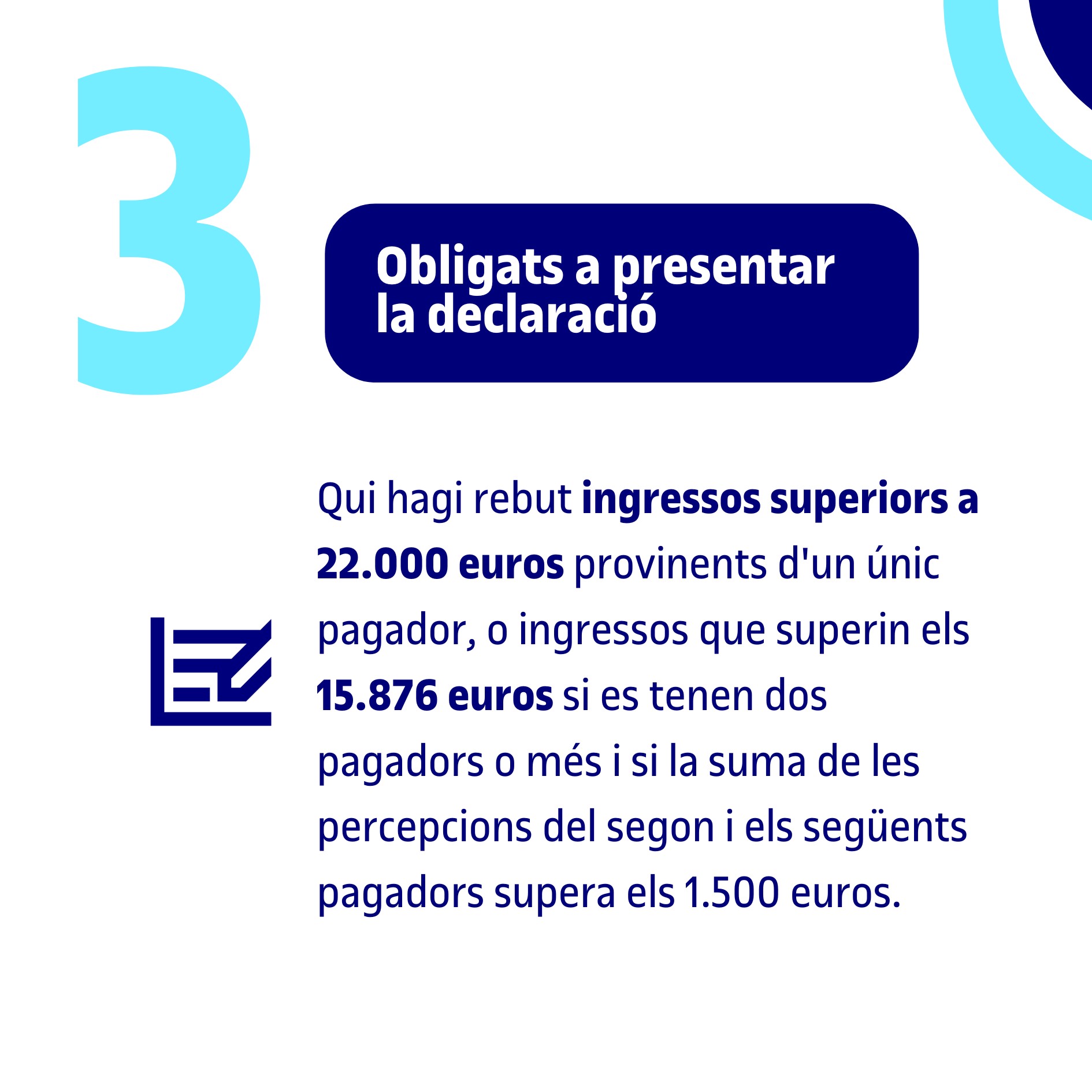 Novetats en la declaració de la renda