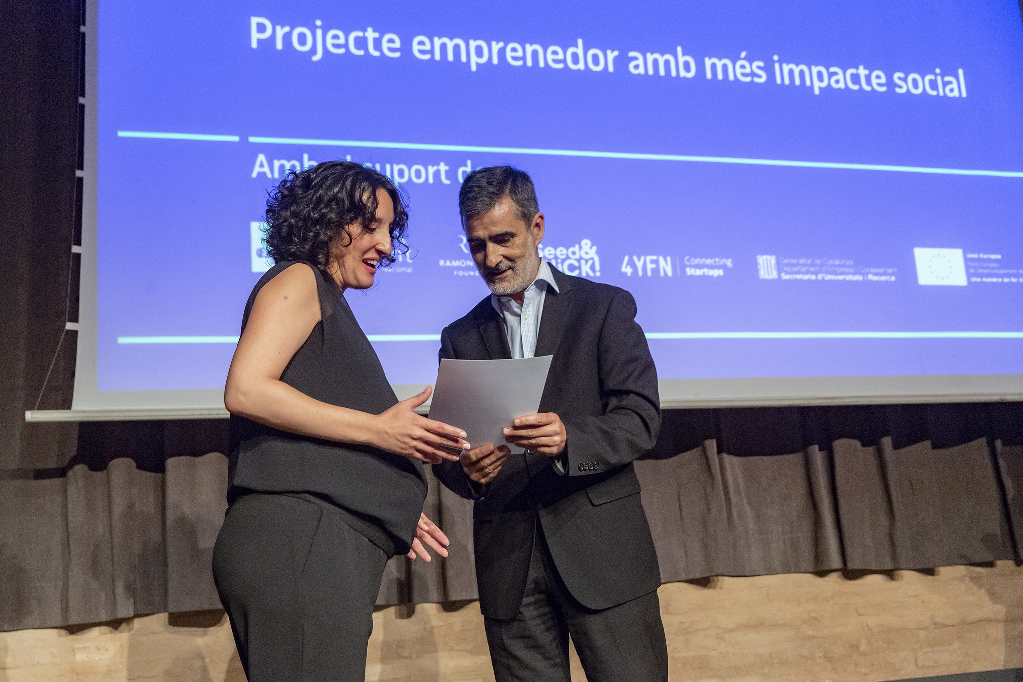Maria Rodó, Ramon Molinas Foundation prize for best project with social impact