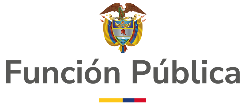 Logo Departamento Administrativo de la Función Pública 