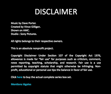 Disclaimer