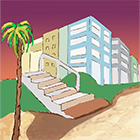 Imagen del artículo de Gemma San Cornelio La decadencia pop de una playa mediterránea tras un temporal