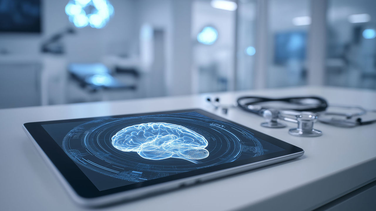 cerebro en tablet