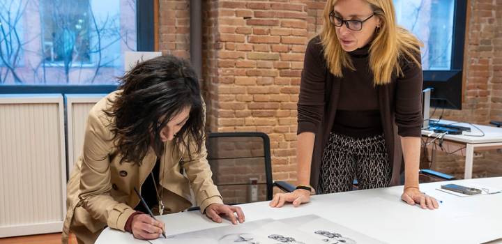 Inaugurem "No miris, observa", de Zaida Vázquez, al nou espai expositiu del campus UOC