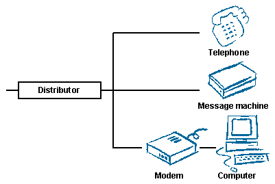 A single BTN for voice and data