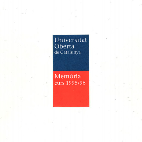 1995-1996 annual report cover
