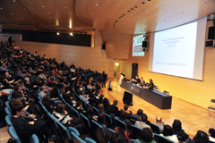 Un moment de la celebraci� dels quinze anys de Psicopedagogia