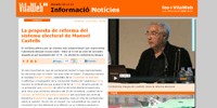 Portada del llibre: Propuestas para la democratizaci�n del sistema pol�tico y la despolitizaci�n del sistema judicial del Estado espa�ol.